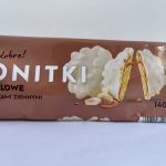 Печиво в білому шоколаді з карамеллю і арахісом Bonitki Karmelowe z orzeszkami 140г Польща