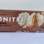 Печиво в білому шоколаді з карамеллю і арахісом Bonitki Karmelowe z orzeszkami 140г Польща