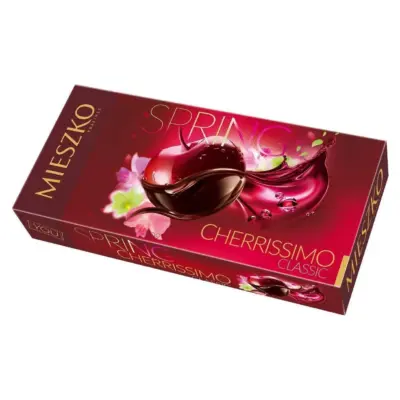 Цукерки шоколадні Вишня з лікером Mieszko Cherrissimo Classic 142 г
