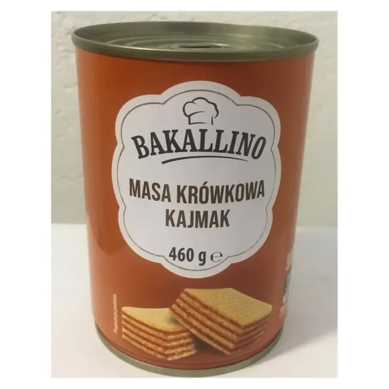 Сгущенное молоко “ИРИСКА” Bakallino Masa Krówkowa Kajmak 460г Польша