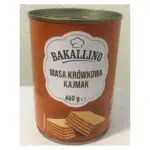 Згущене молоко зі смаком лікеру “Адвокат” Bakallino Masa Krьowkowa Advocat 460 г Польща