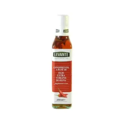 Оливкова олія з перцем чилі LEVANTE Olio Extra Vergine Peperoncino 250 мл Італія
