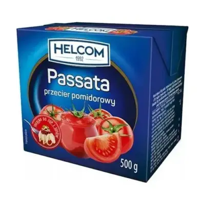 Томатна паста (пюре) Helcom Passata pomidorowy 500 г Польща