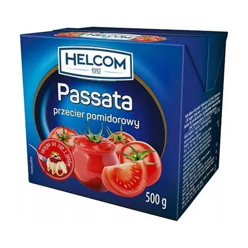 Томатна паста (пюре) Helcom Passata pomidorowy 500 г Польща