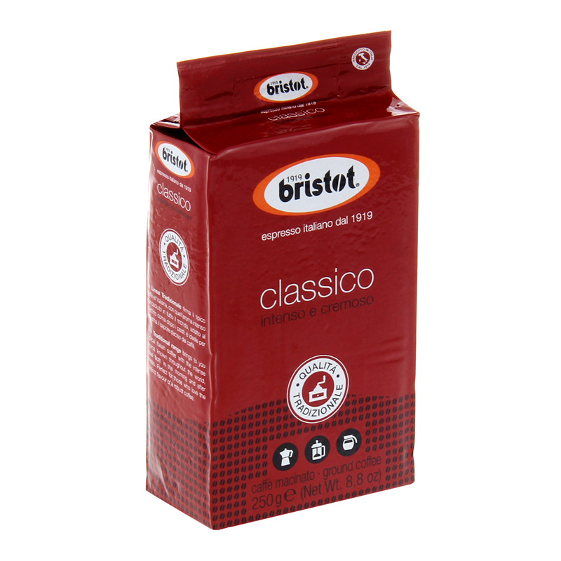 Кава мелена Bristot "Classico" 250 г Італія