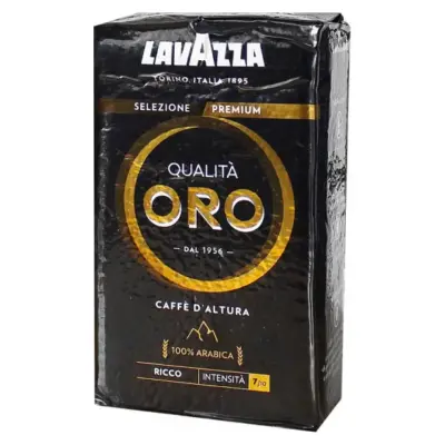 Кава мелена Lavazza Qualita Oro d'Altura 100% арабіка 250 г Італія