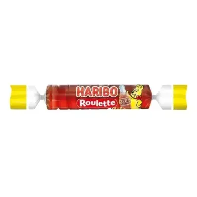 Желейні цукерки зі смаком КОЛА Haribo Roulette COLA Німеччина 25г