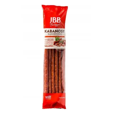Ковбаски Кабаноски JBB, KABANOSY BANKIETOWE 240 г Польща