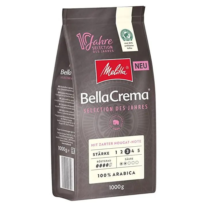 Кава в зернах Melitta Bella Crema Selection des Jahres 100% Арабіка 1кг Німеччина