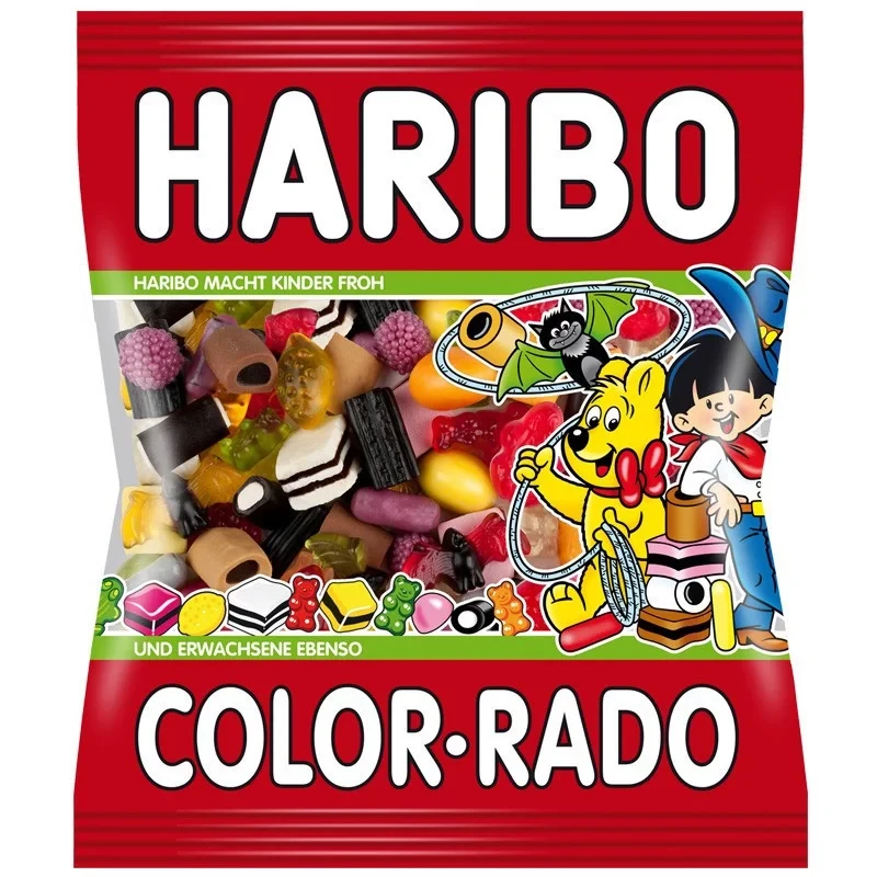 Желейні цукерки Haribo Color-Rado (фруктове асорті) Німеччина 160 г