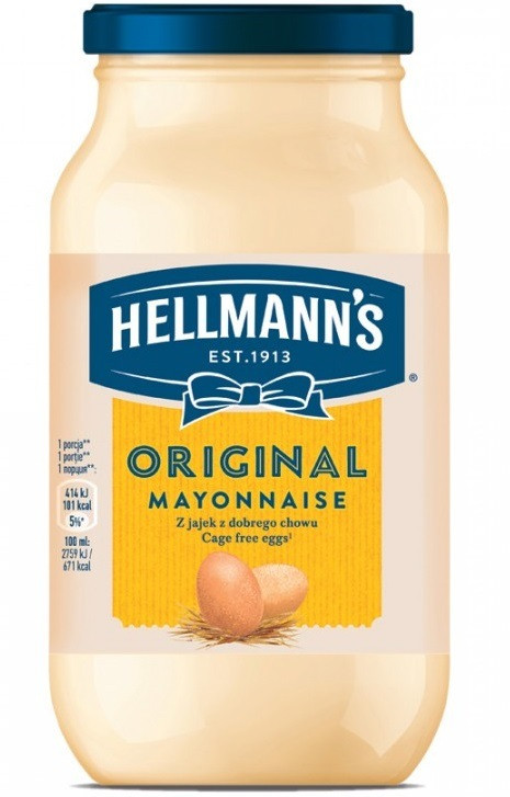 Майонез HELLMANNS ORIGINAL Братислава 405г
