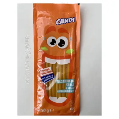 Желейні цукерки зі смаком апельсина Candi Strawberry 150 г