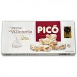 Білий туррон з мигдалем і медом БЕЗ ГЛЮТЕНУ PICO Turron De Alicante 150г Іспанія
