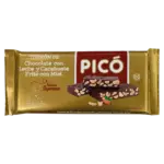 Туррон (Нуга) з молочного шоколаду та смаженого арахісу Pico Turron de chocolate con leche 200 г Іспанія