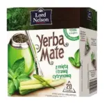 Чай зі смаком Алое і Граната Lord Nelson Yerba Mate o smaku Aloesowym ze Granatu 20пакет. Польща