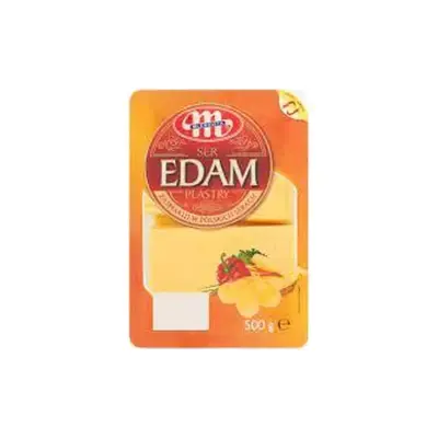 Сир слайсами ЕДАМ Mlekovita EDAM 500 г Польща
