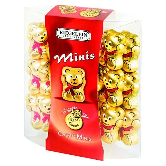 Мінішоколад молочної Ведмедики Riegelein choco minis 125 г Німеччина