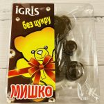 Мармелад БЕЗ ЦУКРУ зі смаком Шоколаду "Мишко" IGRIS 100г