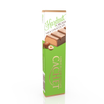 Шоколад молочний з кремом з лісового горіха Cachet Hazelnut 75г Бельгія