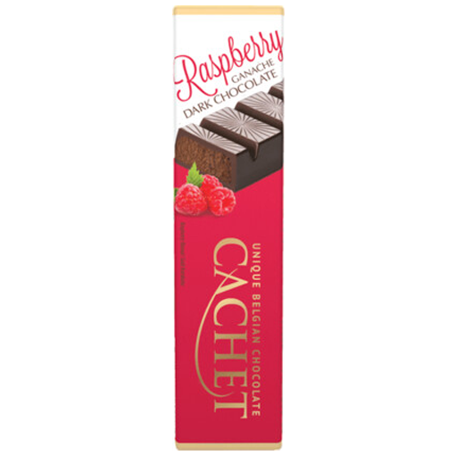 Шоколад чорний з малиновим кремом Cachet Raspberry 70г Бельгія