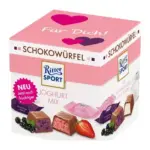 Міні-шоколад Ritter Sport 3 смаку Schokowurfel 192 г (24шт) Німеччина