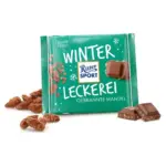 Шоколад Ritter Sport Gebrantte Mandel (з мигдалем у карамелі) Німеччина 100 г