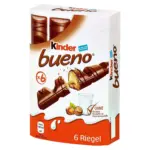 Шоколадний батончик Kinder Bueno (6 шт + 2 шт.) 172 г Німеччина