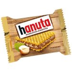 Вафлі Hanuta Haselnuss Schnitten Ferrero (10шт) 220 г Німеччина