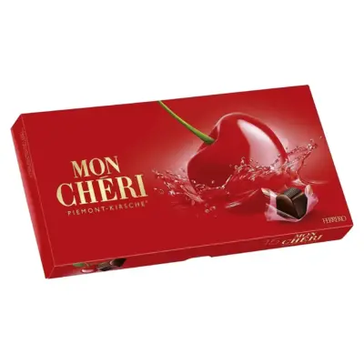 Цукерки Праліне Мон Чері Ferrero Mon Cheri Piemont-Kirsche 157 г Німеччина