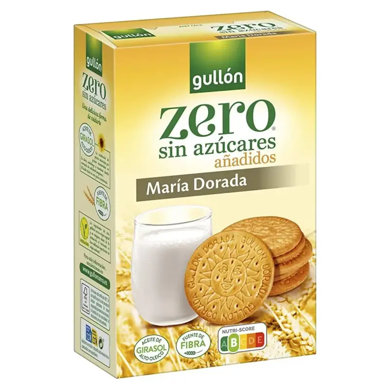 Печиво БЕЗ САХАРА “Золота Марія” Gullon Diet Nature Maria Dorada Іспанія 400 г