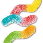 Желейні цукерки Без глютену Без лактози Кислі Світлячки Trolli Saure Gluhwurmchen 10 г Німеччина