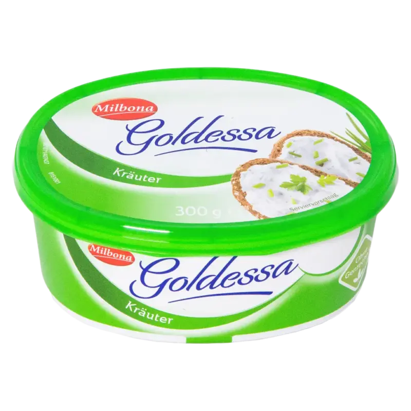 Вершковий крем-сир із зеленню Milbona Goldessa Krauter 300 г