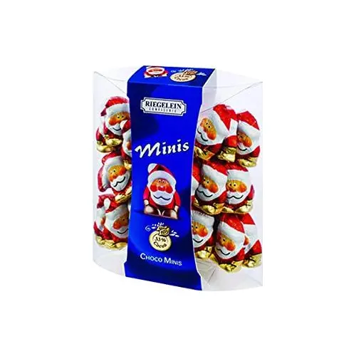Мінішоколад молочний Санта Клауси Riegelein coco minis 125 г Німеччина