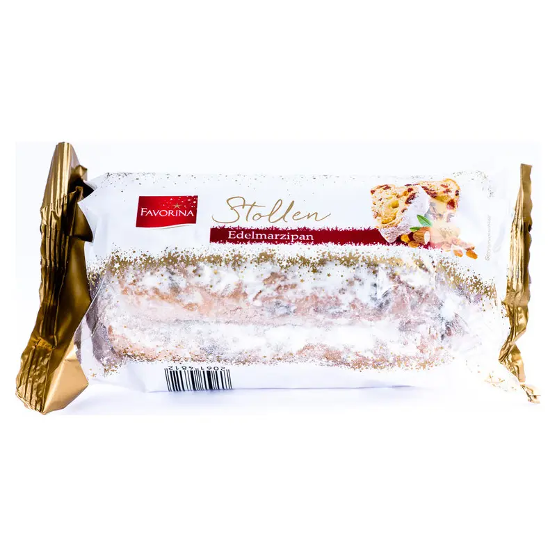 Різдвяний штолен із марципаном Favorina Storlen Edelmarzipan Німеччина 1кг