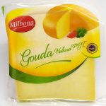 Сир Гауда 4 тижні витримки БЕЗ ЛАКТОЗИ Milbona 450г Німеччина