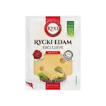 Сир слайсами БЕЗ ЛАКТОЗИ, БЕЗ КОНСЕВАНІВ Rycki Edam Exclusive 800 г Польща