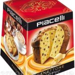 Панетоне родзинки та цукати Piacelli panettone classico 500 г Італія