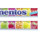 Жувальні драже мікс фруктовий Веселка Mentos Rainbow (7 смаків) 37.5 г