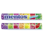Жувальні драже мікс фруктовий Веселка Mentos Rainbow (7 смаків) 37.5 г