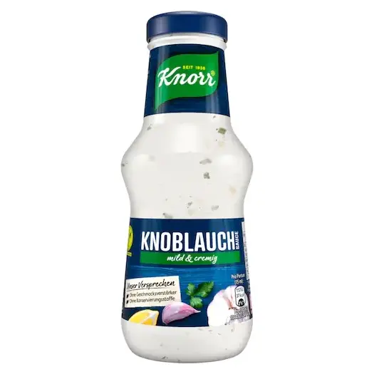 Соус Часниковий Knorr Knoblauch Sauce VEGAN 250 Німеччина