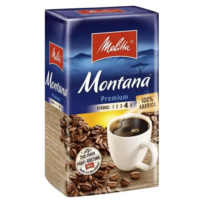 Кава мелена 100% арабіка Melitta Montana Premium, Німеччина 500г