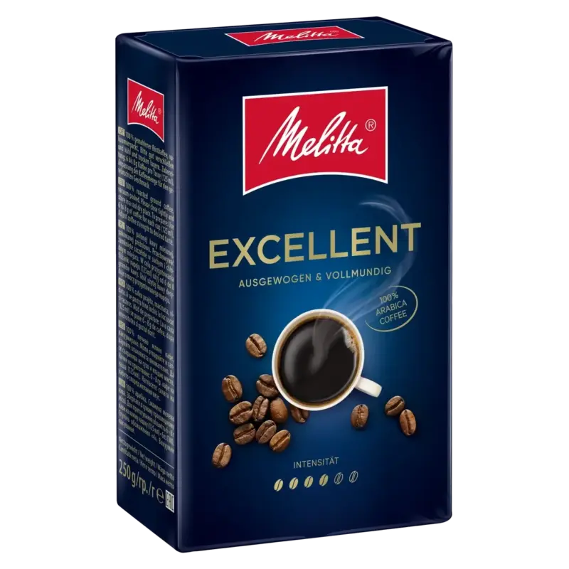 Кава мелена 100% Арабіка Melitta EXCELLENT, Німеччина 500г