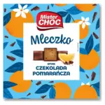 Цукерки Пташине молоко зі Шоколадно-Апельсиновим смаком MISTER CHOC Mleczko czekolada pomarancza 380г Німеччина