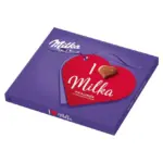 Шоколадні цукерки Праліне з горіховим кремом Milka Pralines Haselnusscreme 110 г Швейцарія
