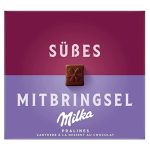 Шоколадні цукерки Праліне з шоколадним кремом Milka Pralines Subes Mitbringsel 110 г Швейцарія