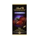 Шоколад чорний Lindt Edelbitter Mousse Schwarze Johannisbeere 70% 150г Німеччина