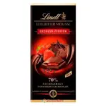 Шоколад Lindt Edelbitter Mousse Erdbeer Pfeffer 70% 150 г Німеччина