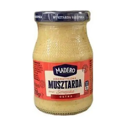 Гірчиця гостра (муштарда) ostra Madero Польща 210 г
