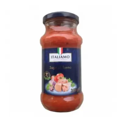 Соус з тунцем, помідорами, часником і зеленню Italiamo Sugo al Tonno 350г Італія