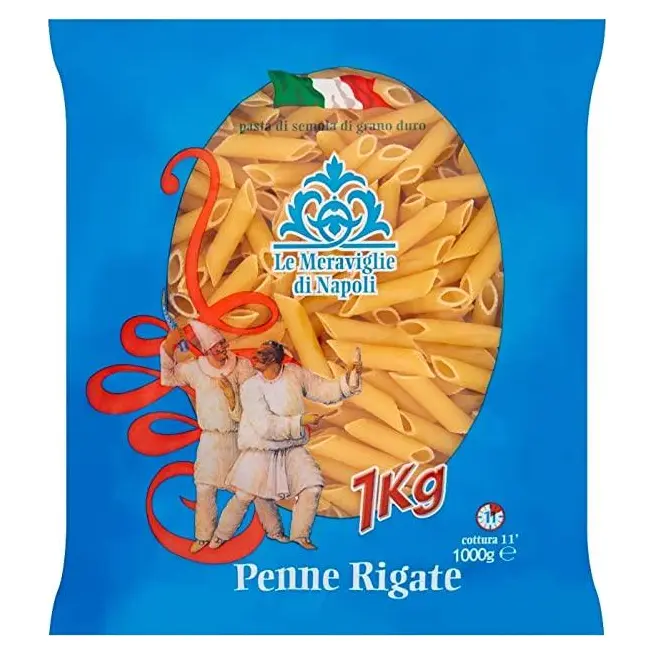 Макаронні вироби Le Meraviglie Di Napoli Penne Rigate 1000г Італія